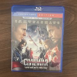 Captain America Civil War Blu-Ray 3D + Blu-Ray
