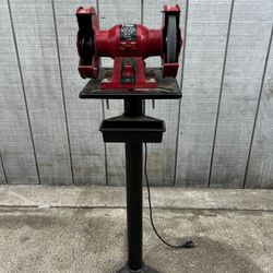 Small Body 6 Inch Grinder On Stand 