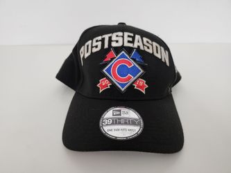 Chicago Cubs New Era 2015 Postseason 39THIRTY Flex Hat - Black
