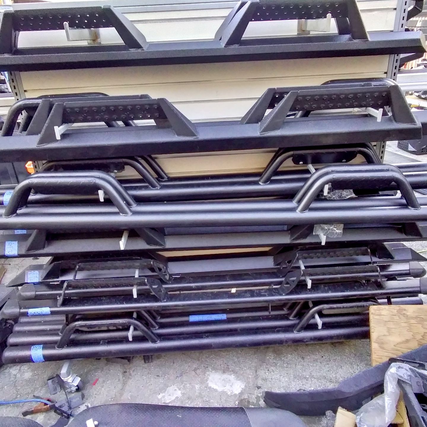 Off Road Style Running Boards Rock Sliders Steppers ESCALON Estribos Toyota Chevy Ford Dodge 