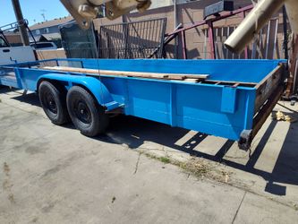 Dual Axle 21' long Utility Trailer
