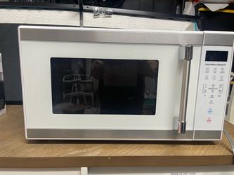 White microwave