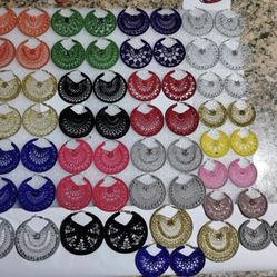 Arracadas Hechas A Mano/ Crochet Earrings