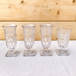 Vintage Imperial Cape Cod Pattern Flutes