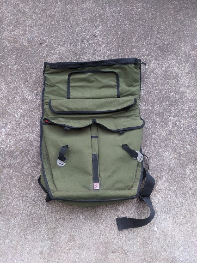Huge Chrome Backpack 