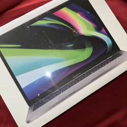 Space Gray Apple MacBook Pro 13 Inch 16gb Ram 256gb ssd M1 Chip With TouchBar New Sealed Also Comes With Applecare Plus 