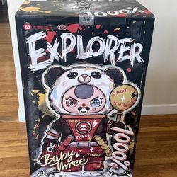 AUTHENTIC Baby Three 1000% EXPLORER Panda