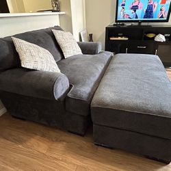 Loveseat And Ottoman