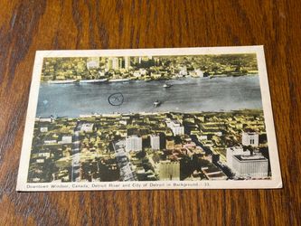 Vintage Postcard - Windsor, Canada