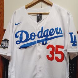 LA Dodgers Cody BELLINGER 35 World Series Jerseys  3 Men's  Sizes 