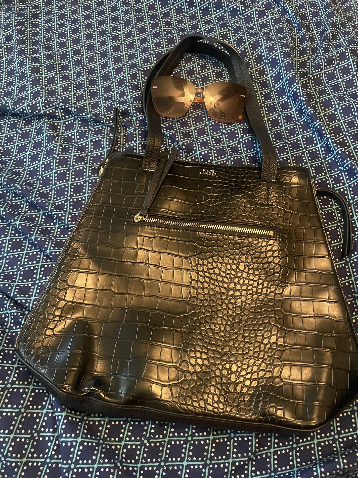 Black Vince Camuto Purse In Perfect Condition Looks New