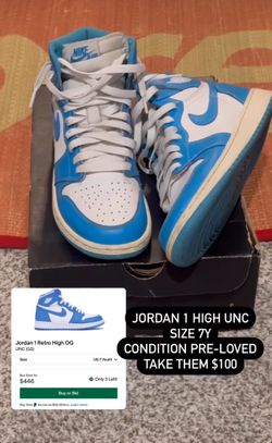 Jordan 1 High Unc Nike
