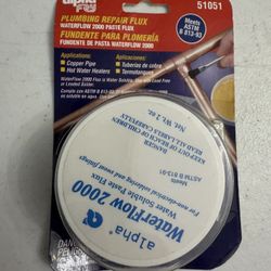 APLHA FRY 51051 PLUMBING REPAIR FLUX