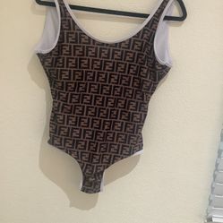 Fendi Monogram One Piece Swimsuit 