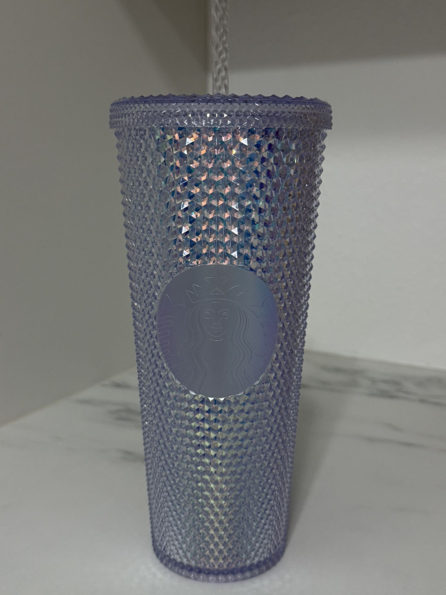 Iridescent Studded Starbucks Tumbler