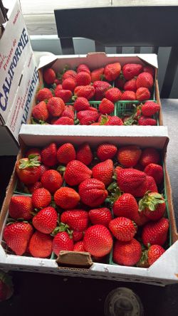 Caja de fresas