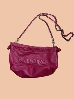 Red leather Valentino bag