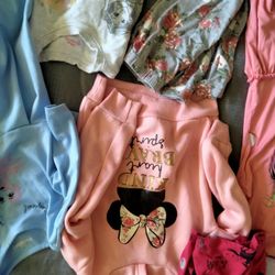 Disney Toddler Girl Xs 5t 6t Lot Skirt Sweater Dress