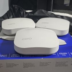 Eero Mesh WiFi Router Extender

A010001 Bundle 3 pack