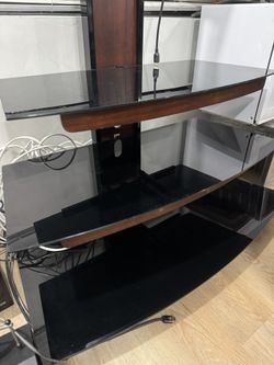 TV Stand w/ Swivel Mount – Fits up to 65”