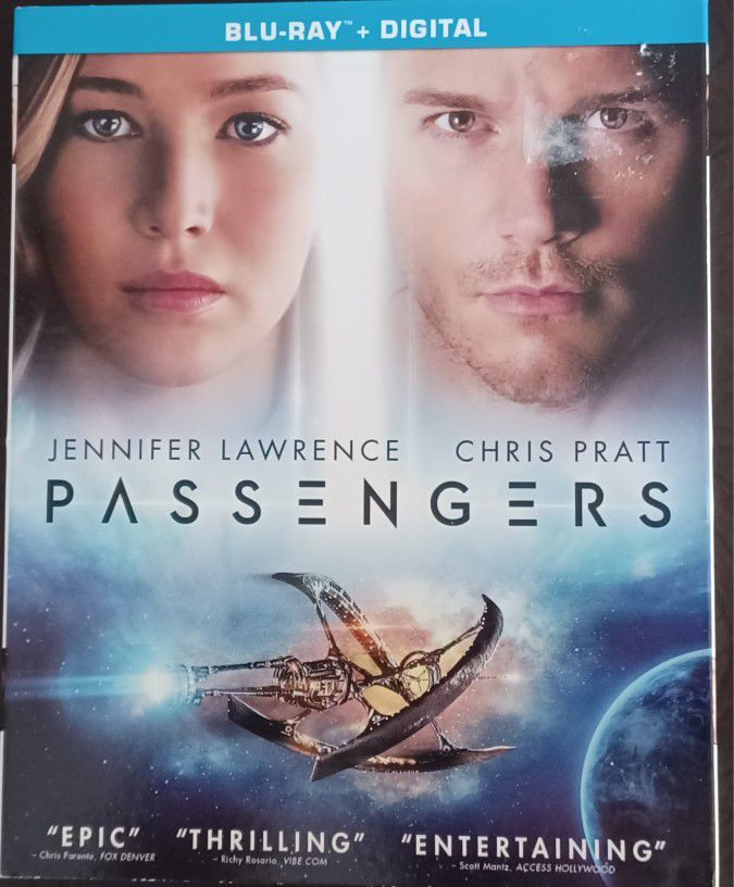Passengers [Blu-ray+ Digital Copy In Slipcover] Chris Pratt. Jennifer Lawrence 