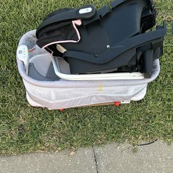 Free Babys basinet & Car Seat W carseat Base