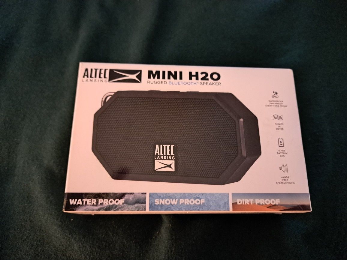 Altec Mini H2O, Never Used