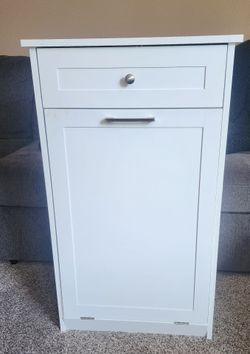 Tilt out Trash/ Laundry Cabinet with Drawer
