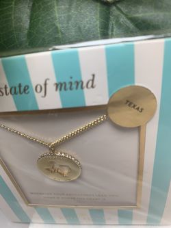Kate spade state hotsell of mind necklace