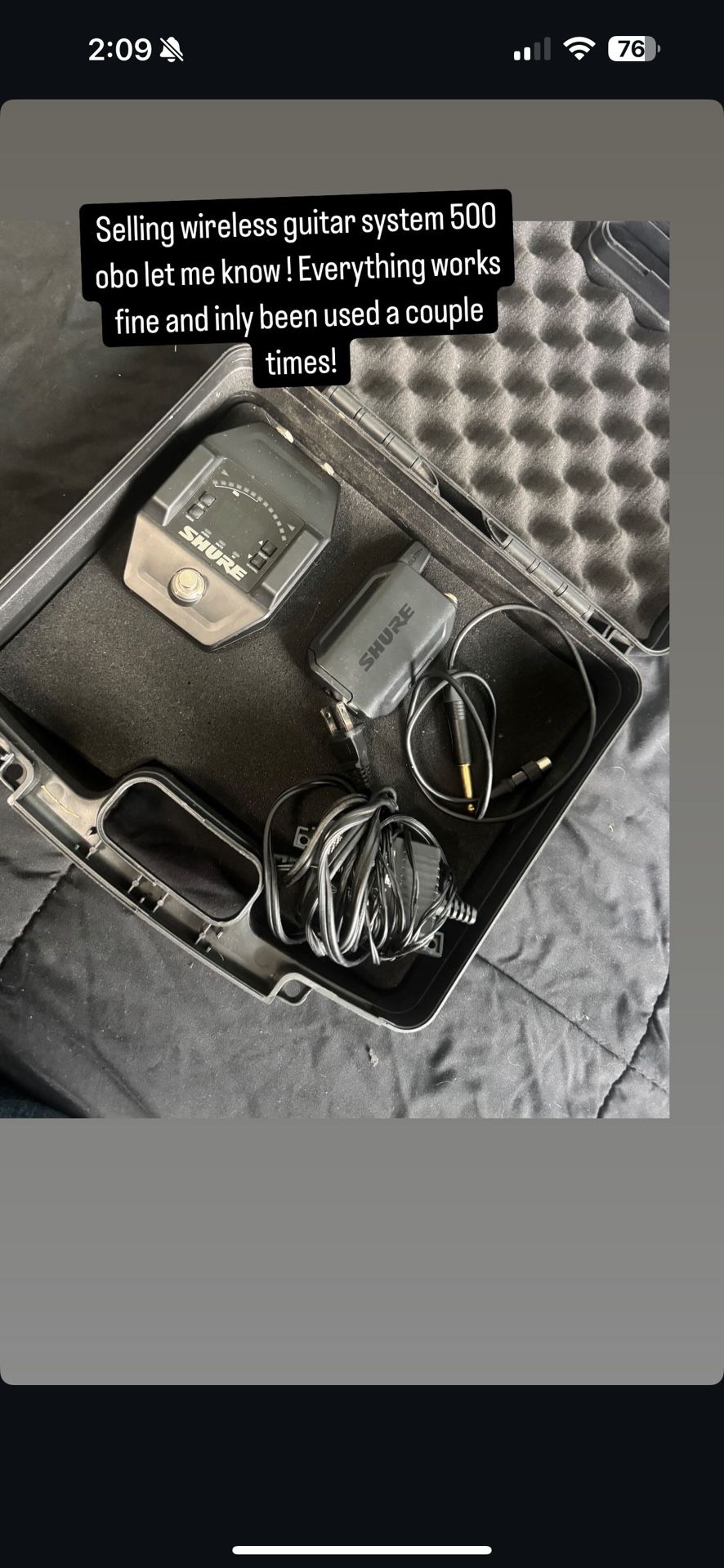 Shure GLXD Wireless Guitar System