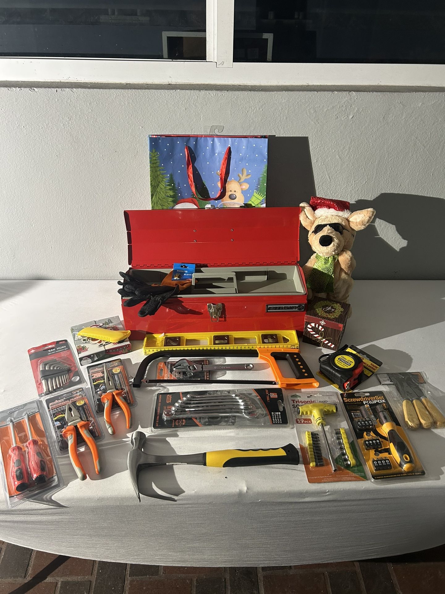 Tool Box with Tools
