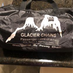 Glacier Snow Chains Used