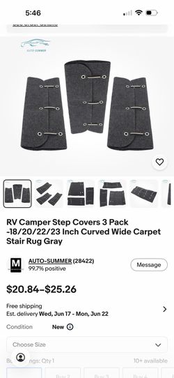 Rv step rugs