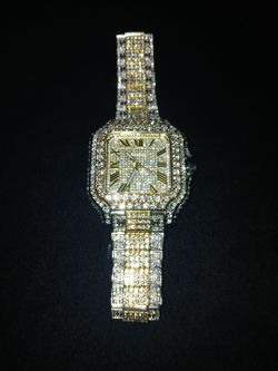 🧊 ICED OUT WATCH – HEAVYWEIGHT – ONLY $160! 💎⌚