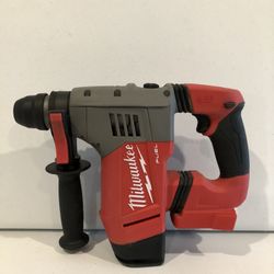 Milwaukee M18 FUEL 18-Volt Lithium-Ion Brushless Cordless 1-1/8 in. SDS-Plus Rotary Hammer