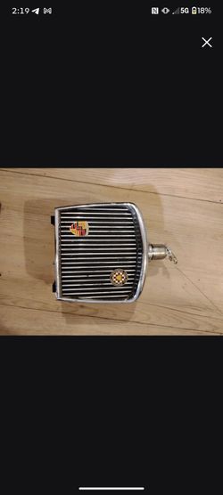 Vintage Porsche Front Grille with Emblem