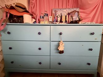 Blue Dresser