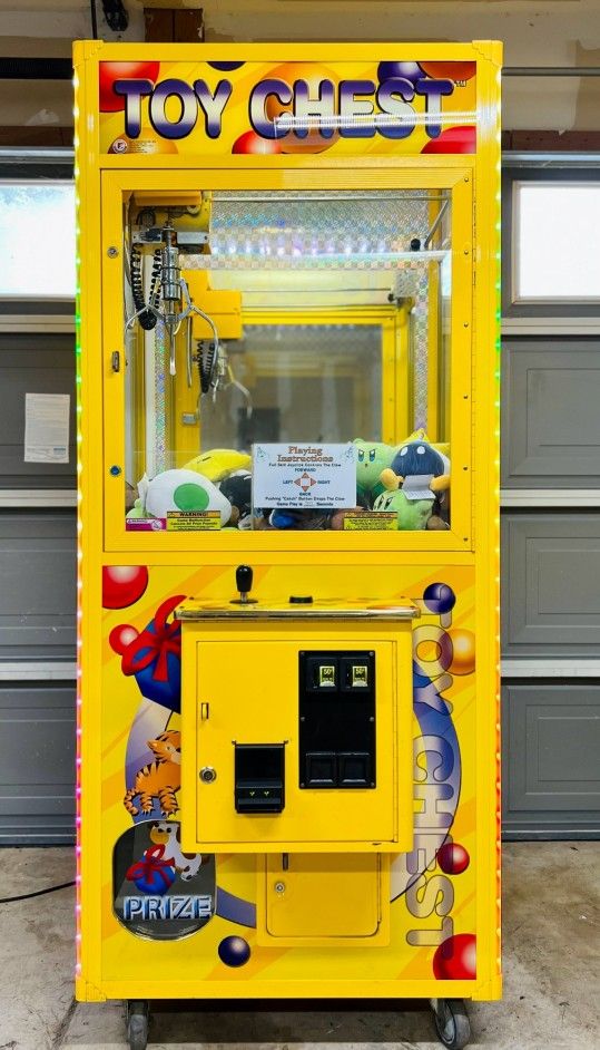 Toy Chest Claw Machine Toy Crane