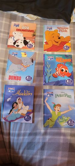Disney Story Reader Books Set of 6