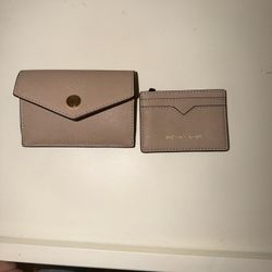 Michael Kors Compact Wallet - Nude