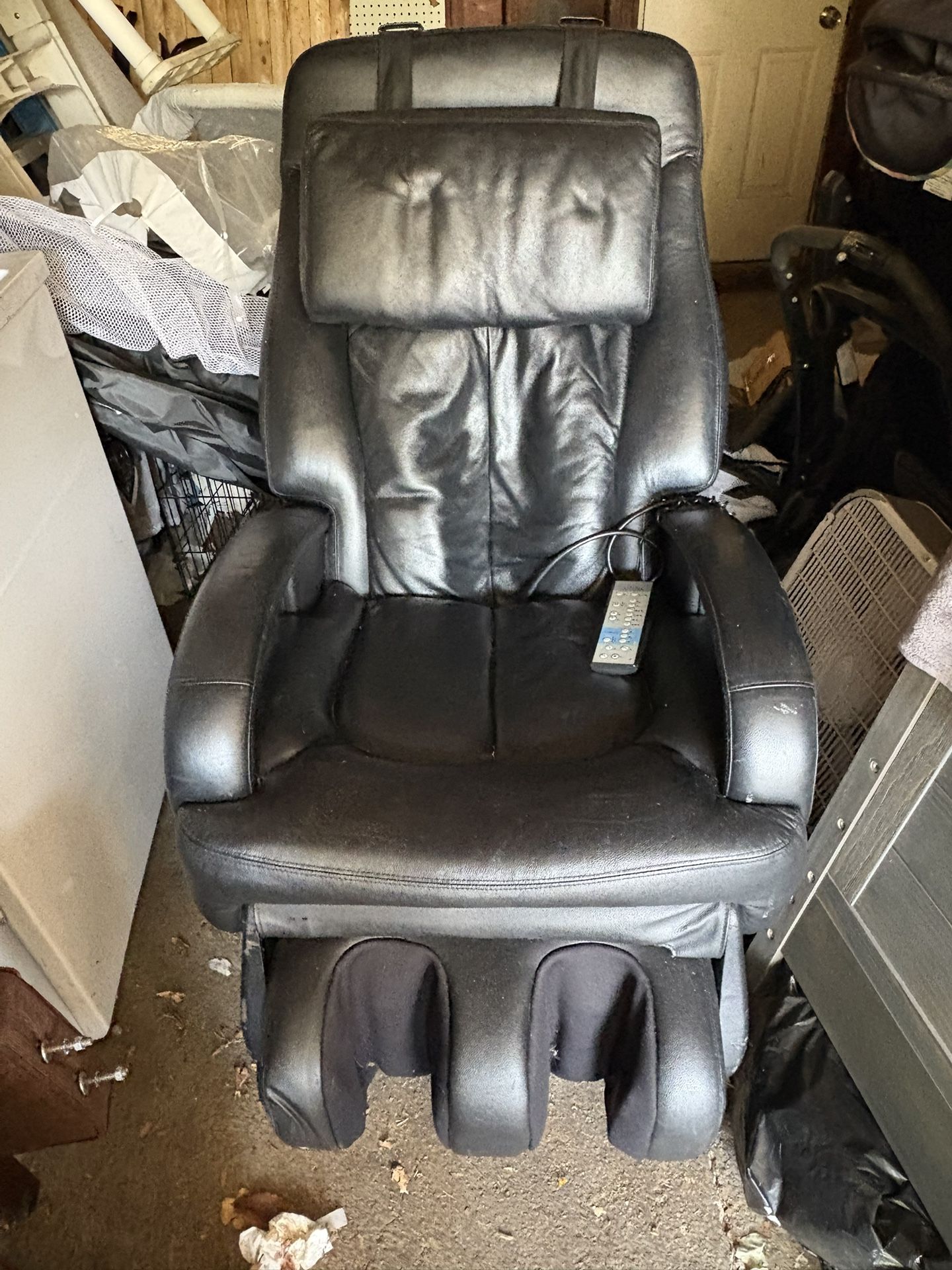 Full Body Leather Massage Chair