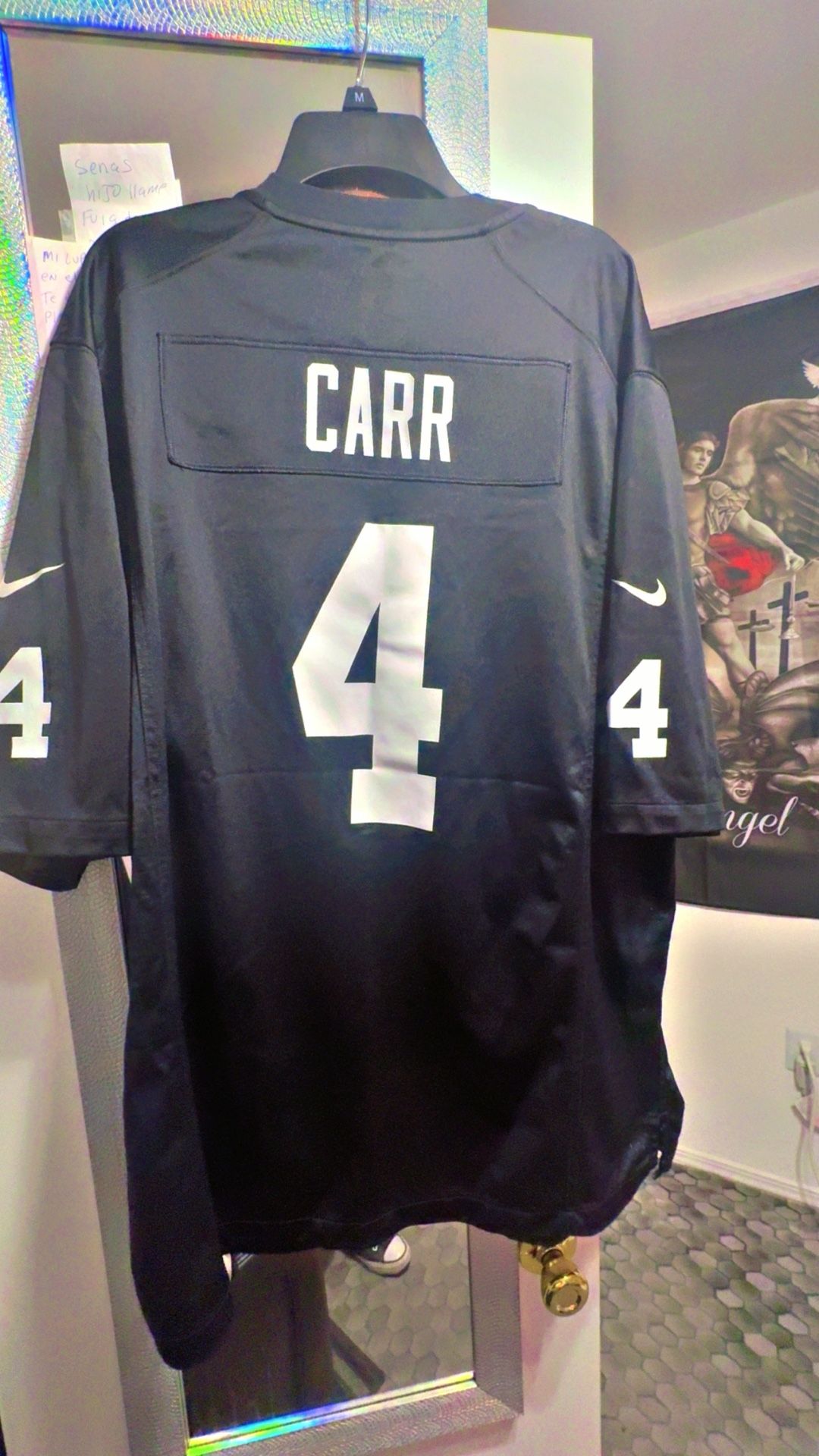 Nike Derek Carr xxl on field jersey