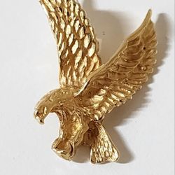 14k/3.0g EAGLE CHARM