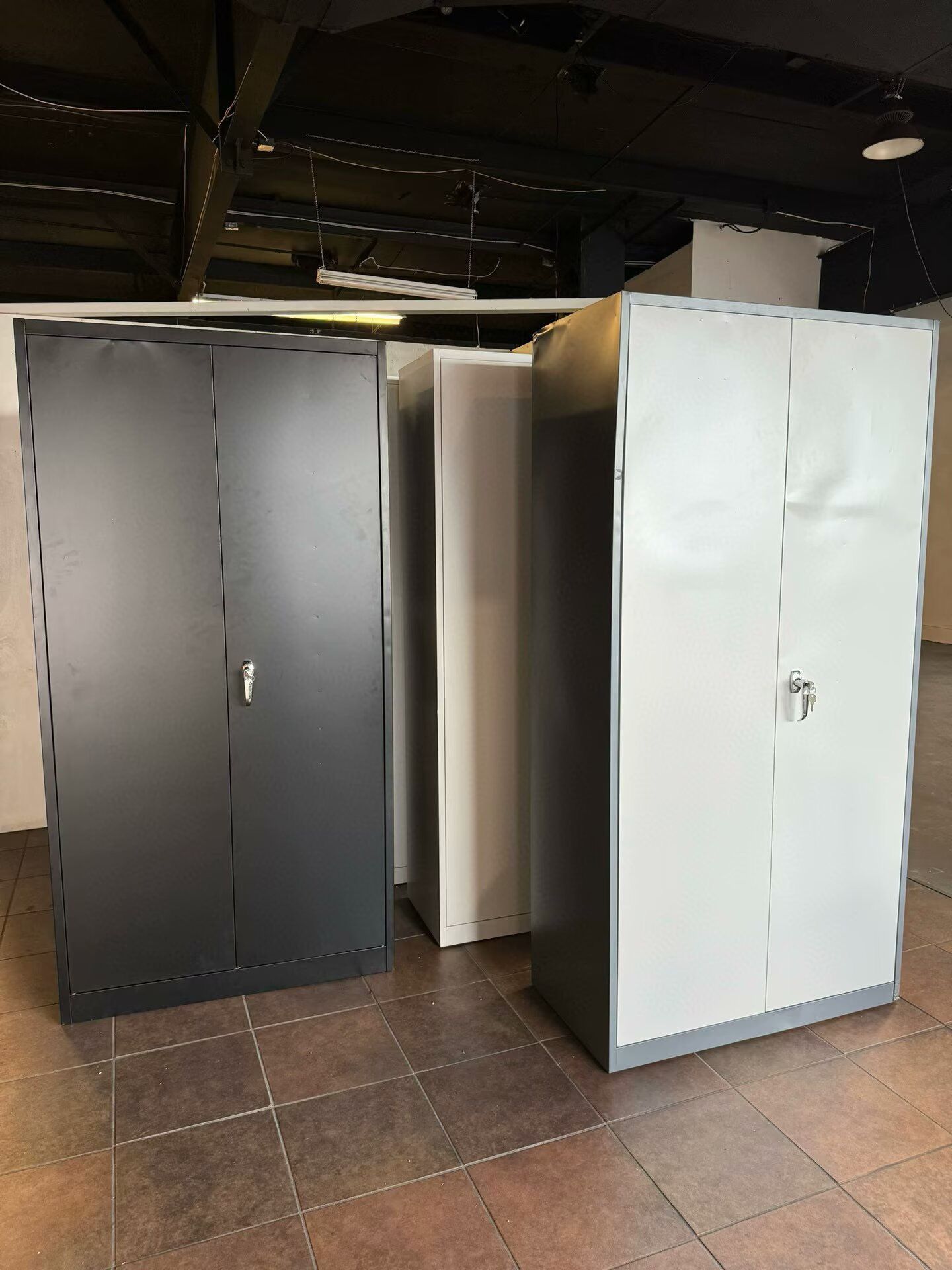 🔥Special discount🔥72-inch tall, Metal storage cabinets for $99 each (have scratches or dents). with adjustable shelves and locking doors. Selling fa