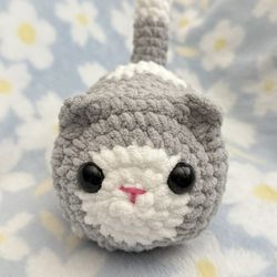 Crochet Soft Kitty Plushie 