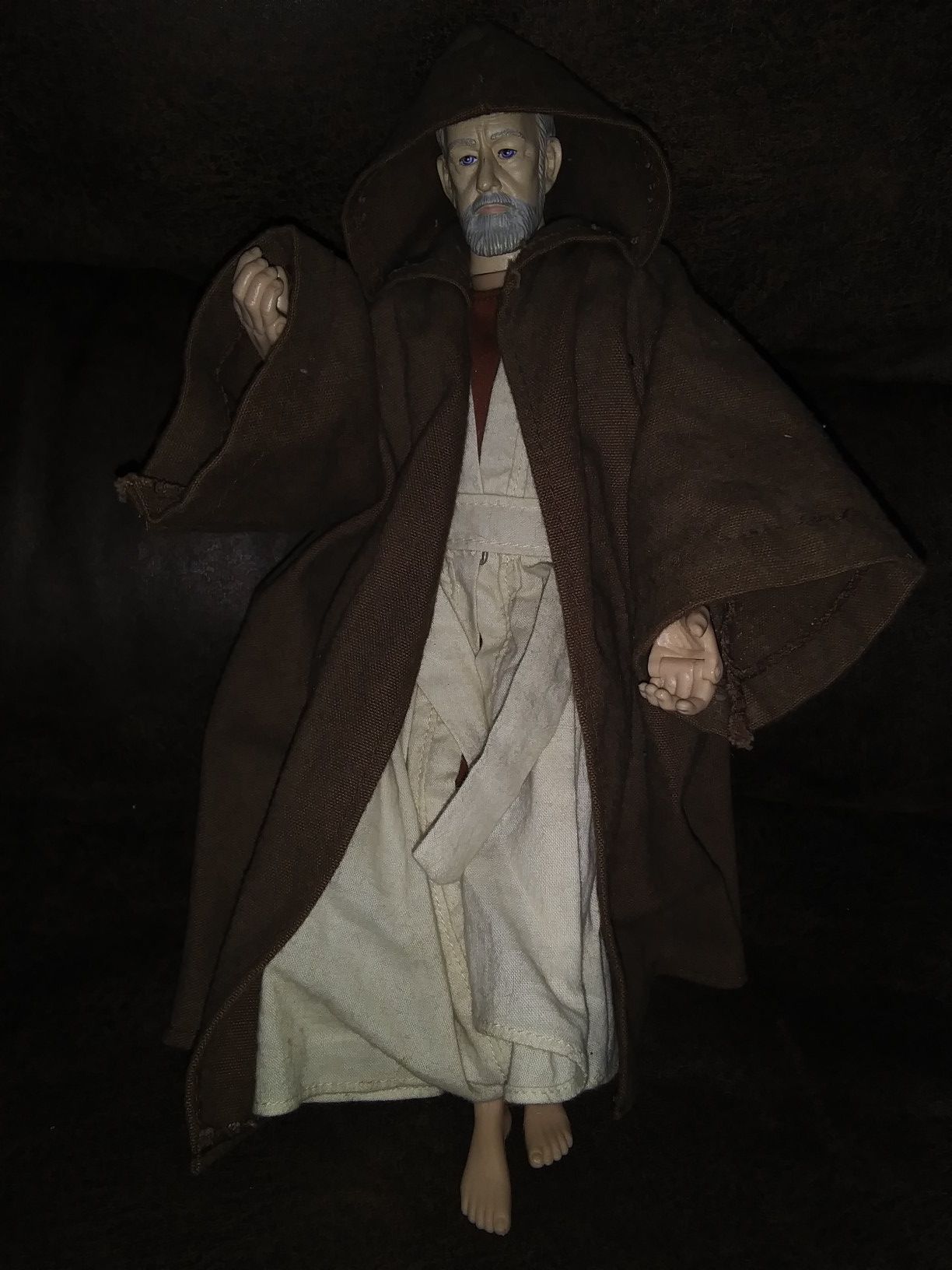 Star Wars Vintage 1996 Obi Wan Kenobi 12 inch Fully Articulated Action Figure ($5)
