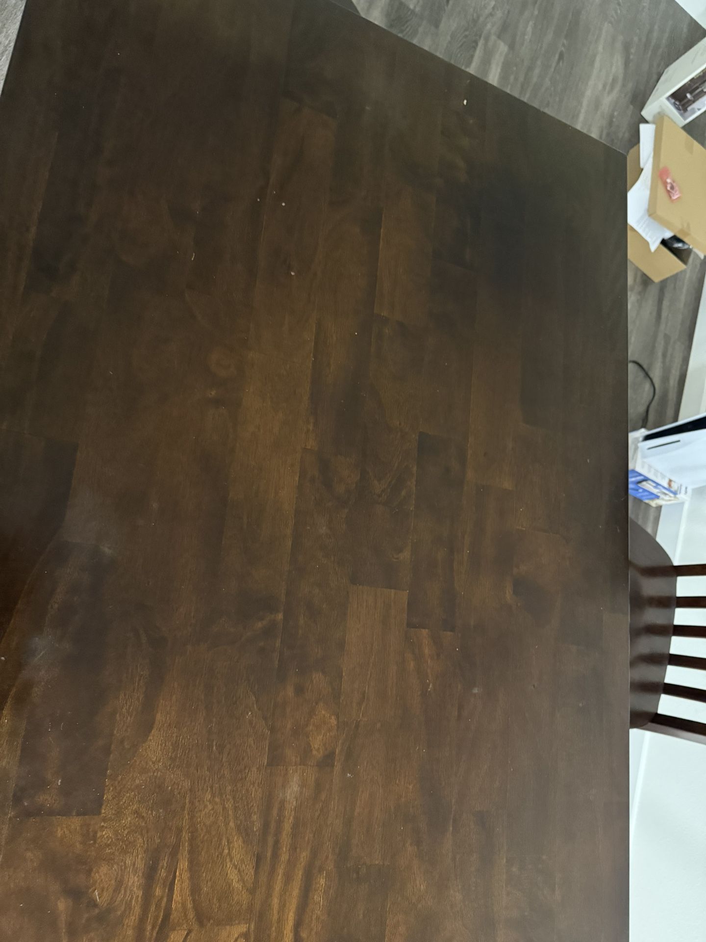 Wooden High Top Dining Table For Sale