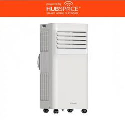 Vissani 6,000 (DOE) BTU 115-Volt Portable Air Conditioner for 250 sq. ft Rooms in White, Powered by