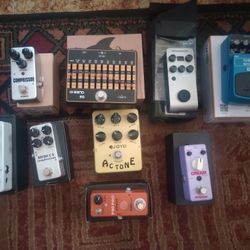 Selling Guitar Pedals