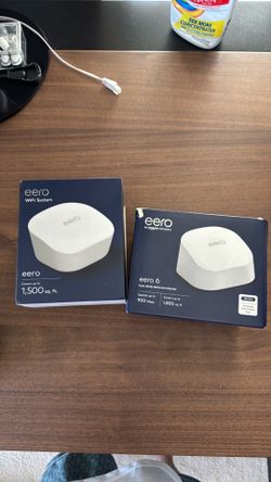 Eero 6 router and WiFi mesh system